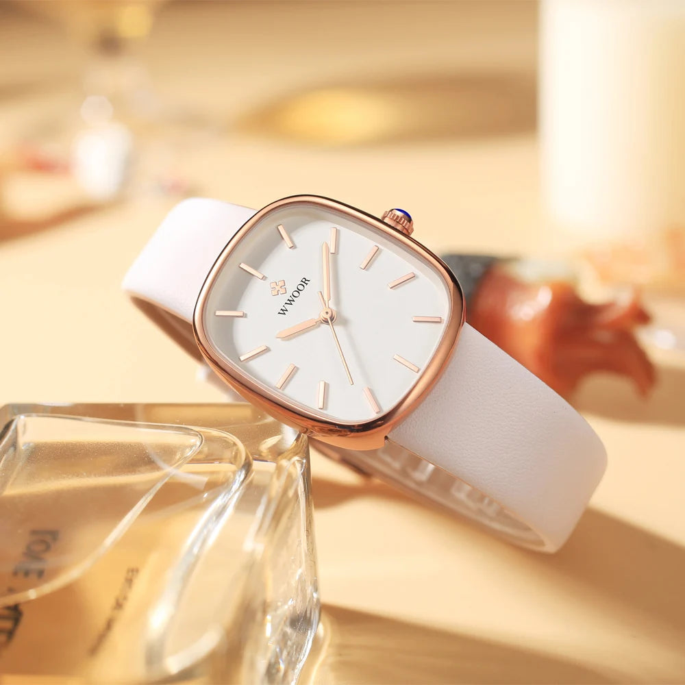 Women Watch Fashion Leather