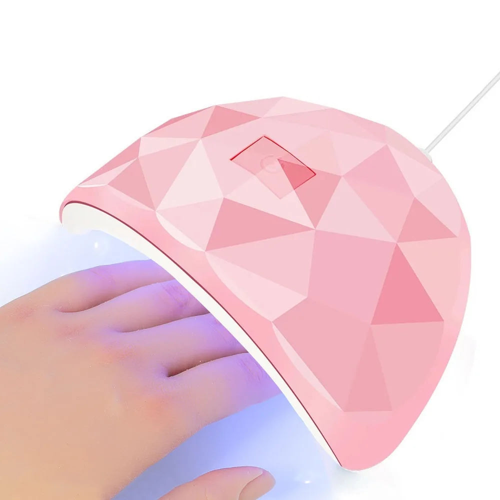 LULA Cabin UV LED Nail Gel Led Lamp for Nails Accessories Professional Material Nail Drying Lamp for All Manicure