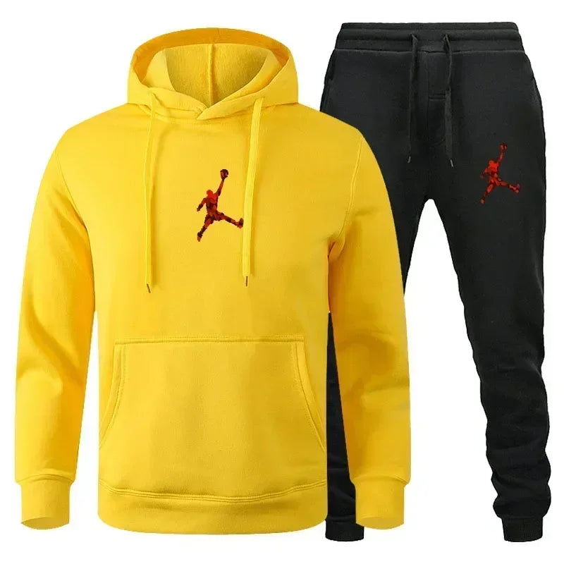 2025 New men's autumn and winter suit zipper hoodie