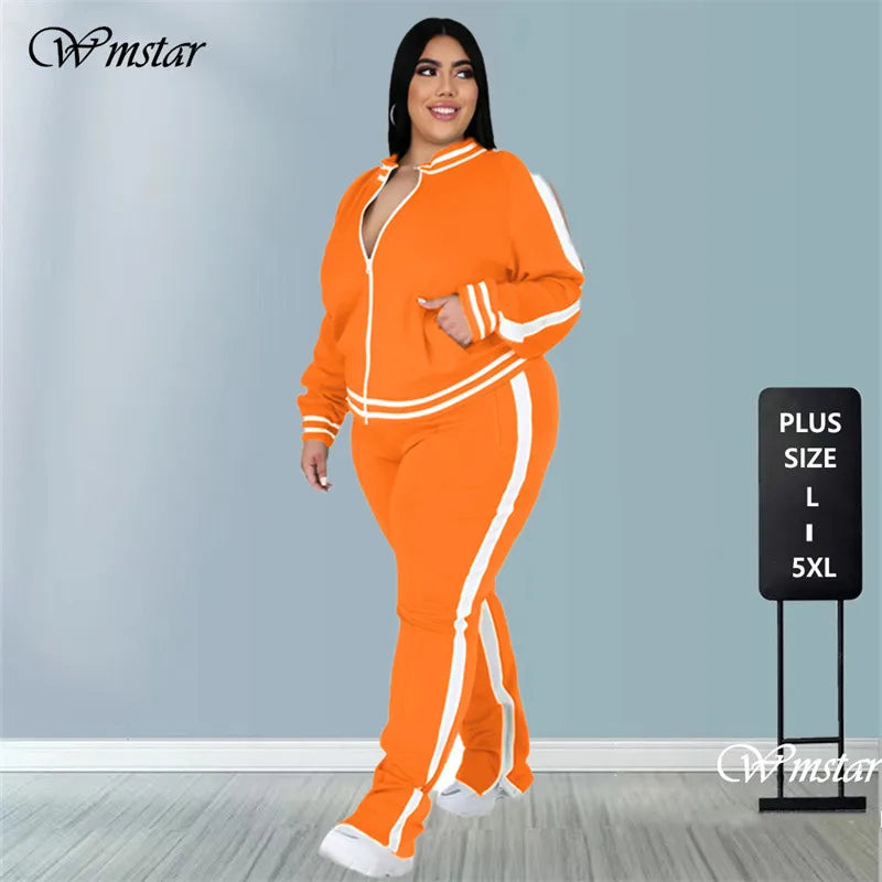 Two Piece Set Women Sweatsuit