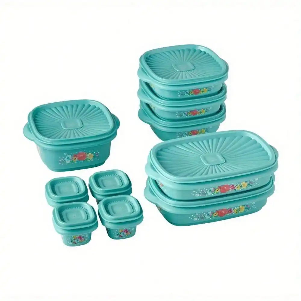 20-Piece Food Storage Container Set with   Matching Lids, a Home Kitchen Essential for Everyday Cooking and Baking