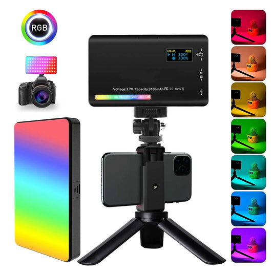 LED RGB Video Light Photography