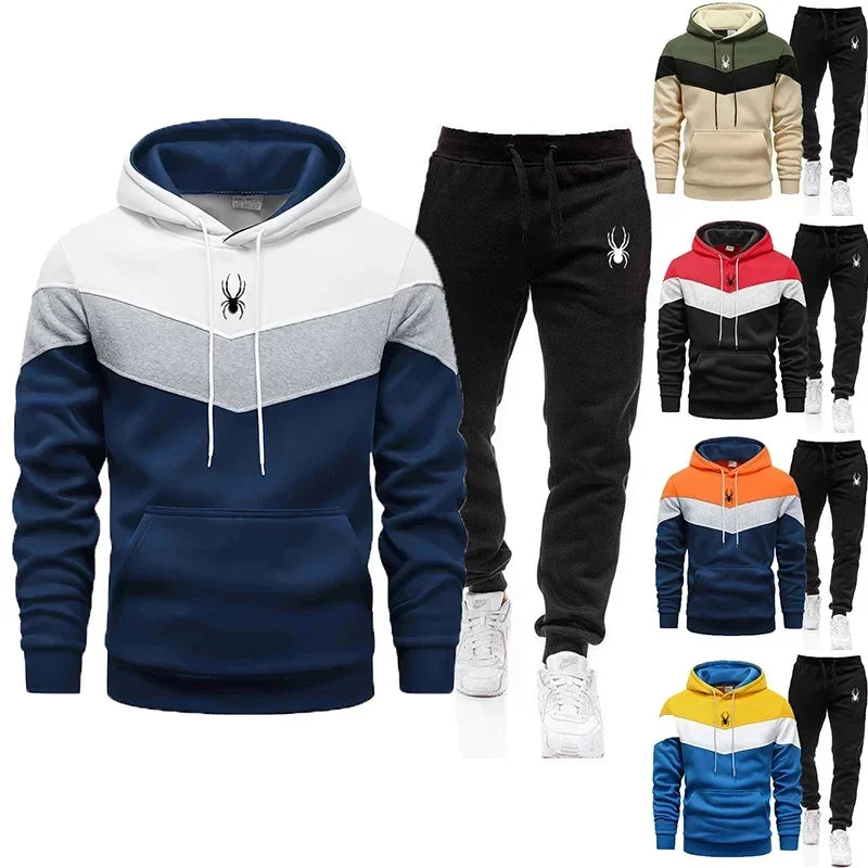 Men's Clothing Casual Sweatshirt Suit