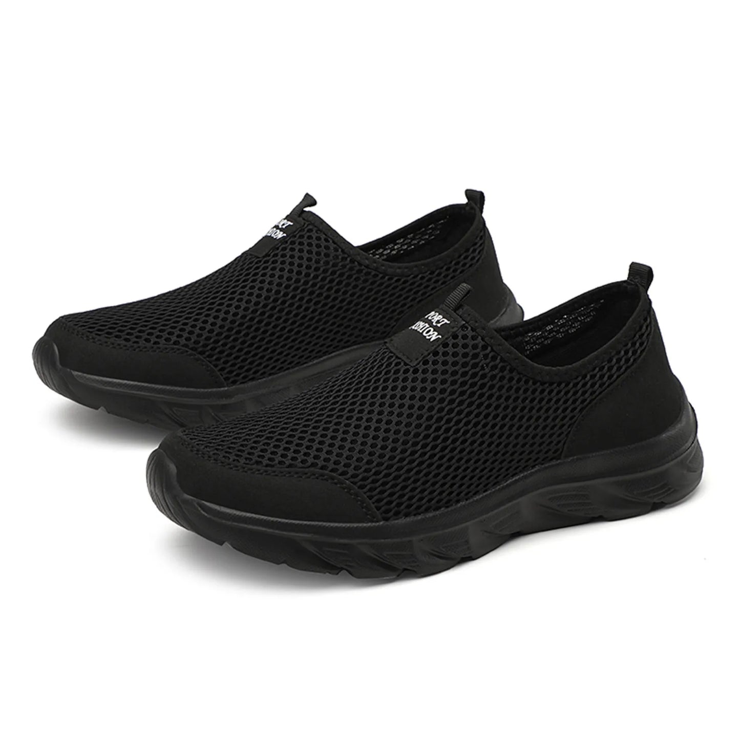 Simple Pure Color Mesh Breathable Comfortable Zapatillas Informales