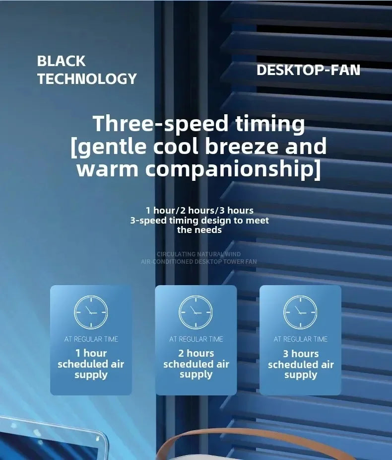 Air Conditioner Portable 3 in 1 Fan Mini Cooler Home House LED Humidifier For Bedroom Small Living Room Water Summer Fans Desk