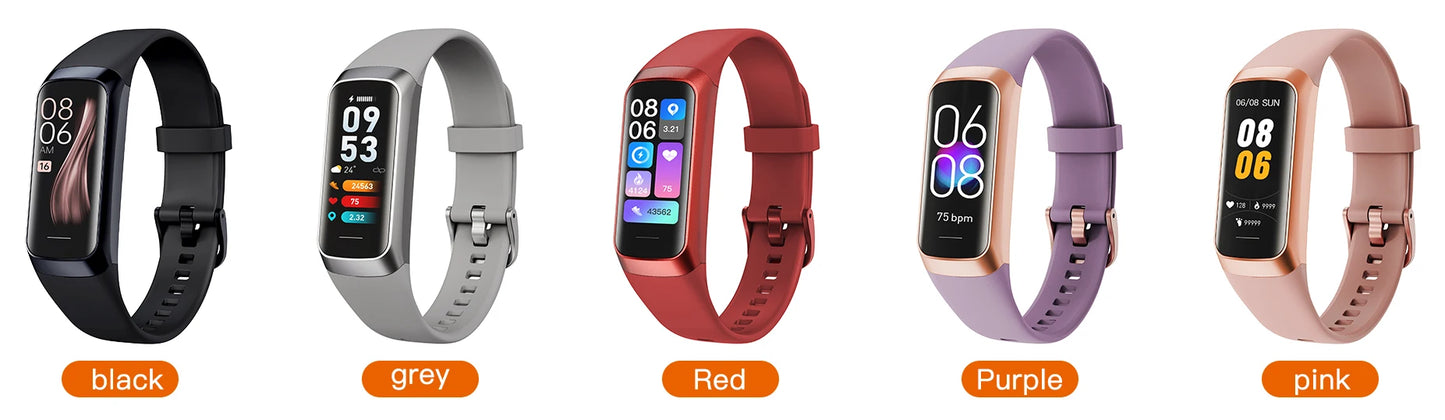 AMOLED Smartwatch Body Temperature Monitor Fitness Clock Sports 3ATM Waterproof Men Smart Watch Band for Women IOS Xiaomi 2025