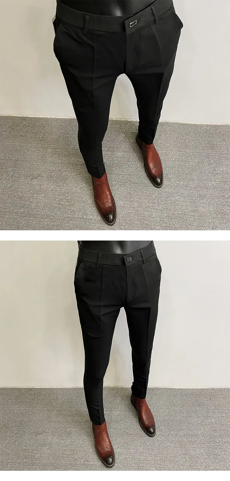 Men Suit Pants Formal Trousers