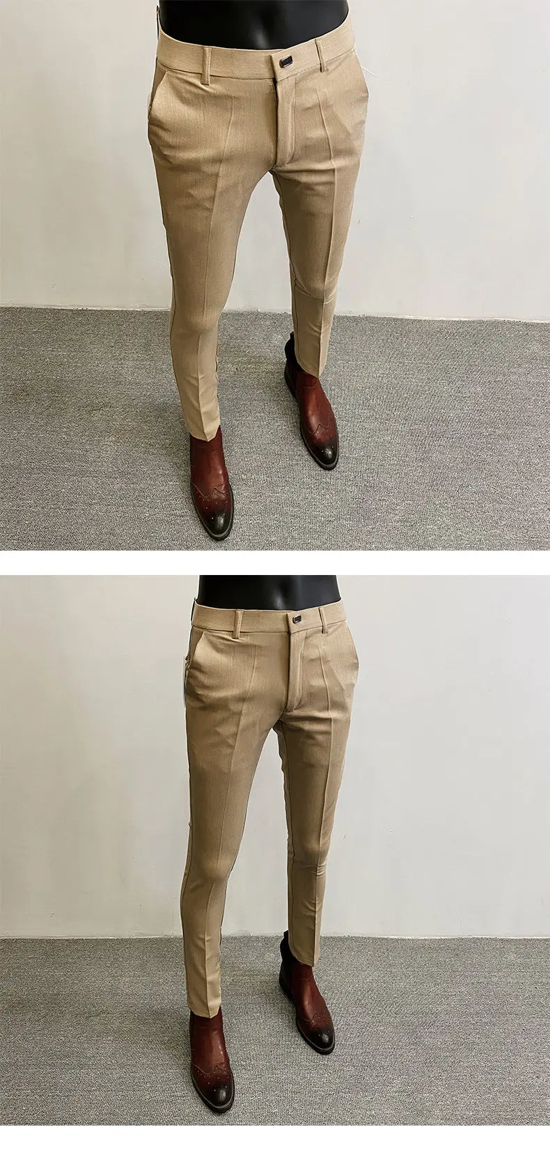 Men Suit Pants Formal Trousers