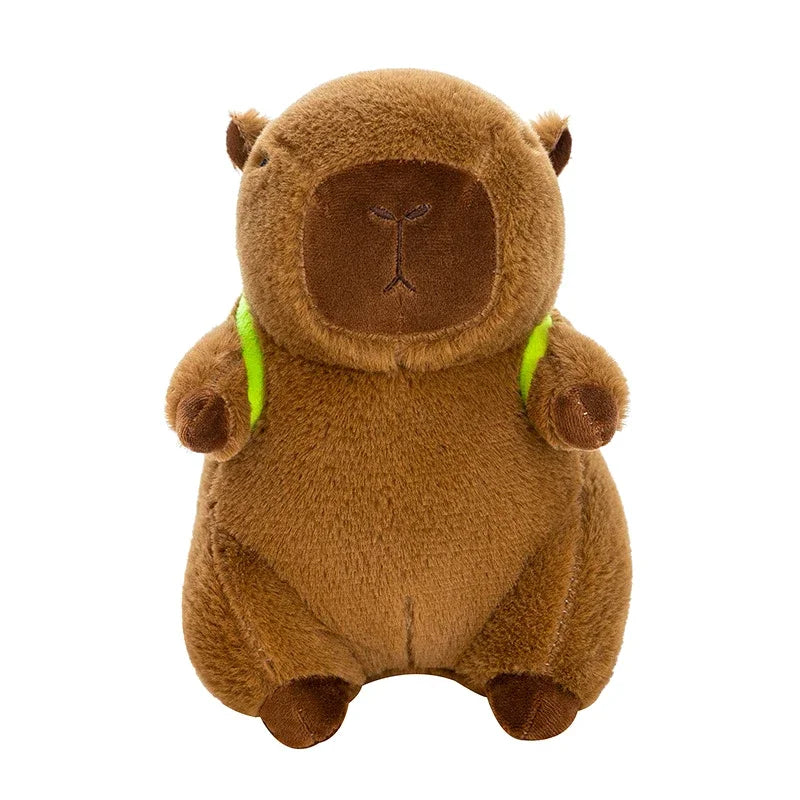 25cm Series Capybara Plush Simulation Capibara Anime Fluffty Toy Cute Doll Stuffed Animals Soft Doll Plush Christmas Gifts