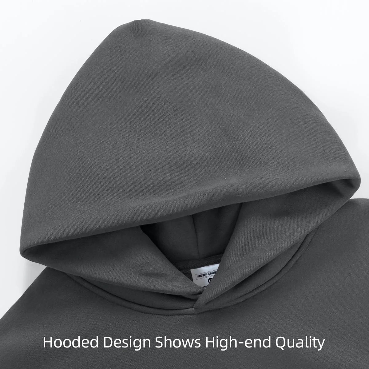 Men Thickened Tight Polar Fleece Pullover Hoodie Women Sweatshirt