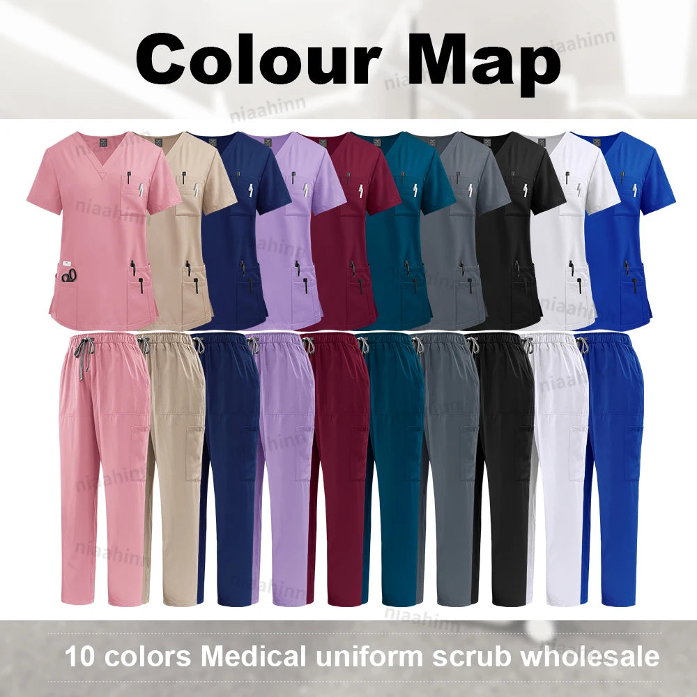High Quality Medical Clothing for Women Uniform Nurse Lab Coat