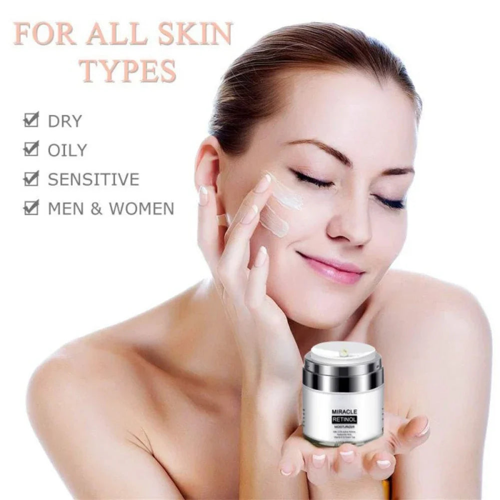 Retinol 2.5% Moisturizer Cream For Anti Aging And Reduces Wrinkles Fine Lines