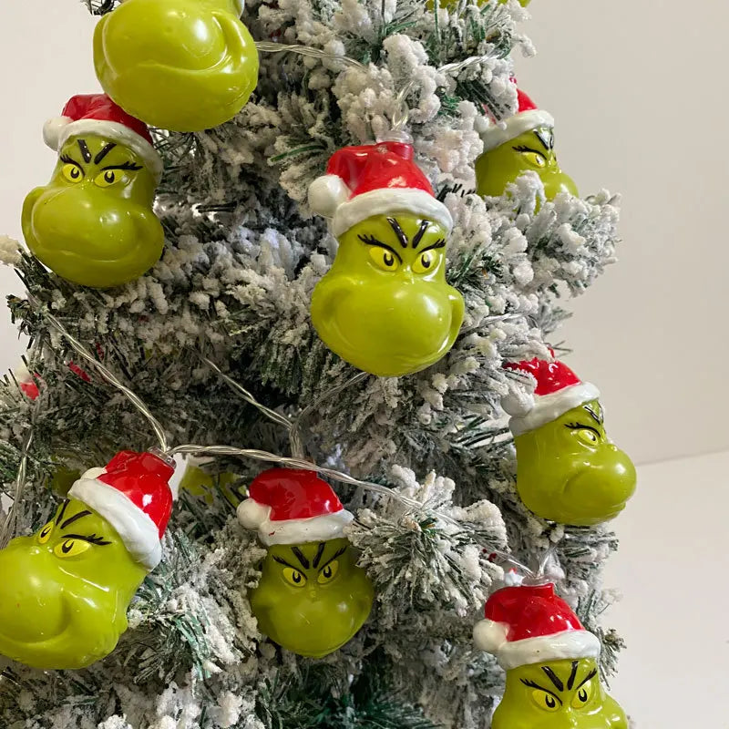 2025 Christmas LED Lights String Lights Decorations for Tree Home Garden Indoor Outdoor Beads Halloween Day Decor 704