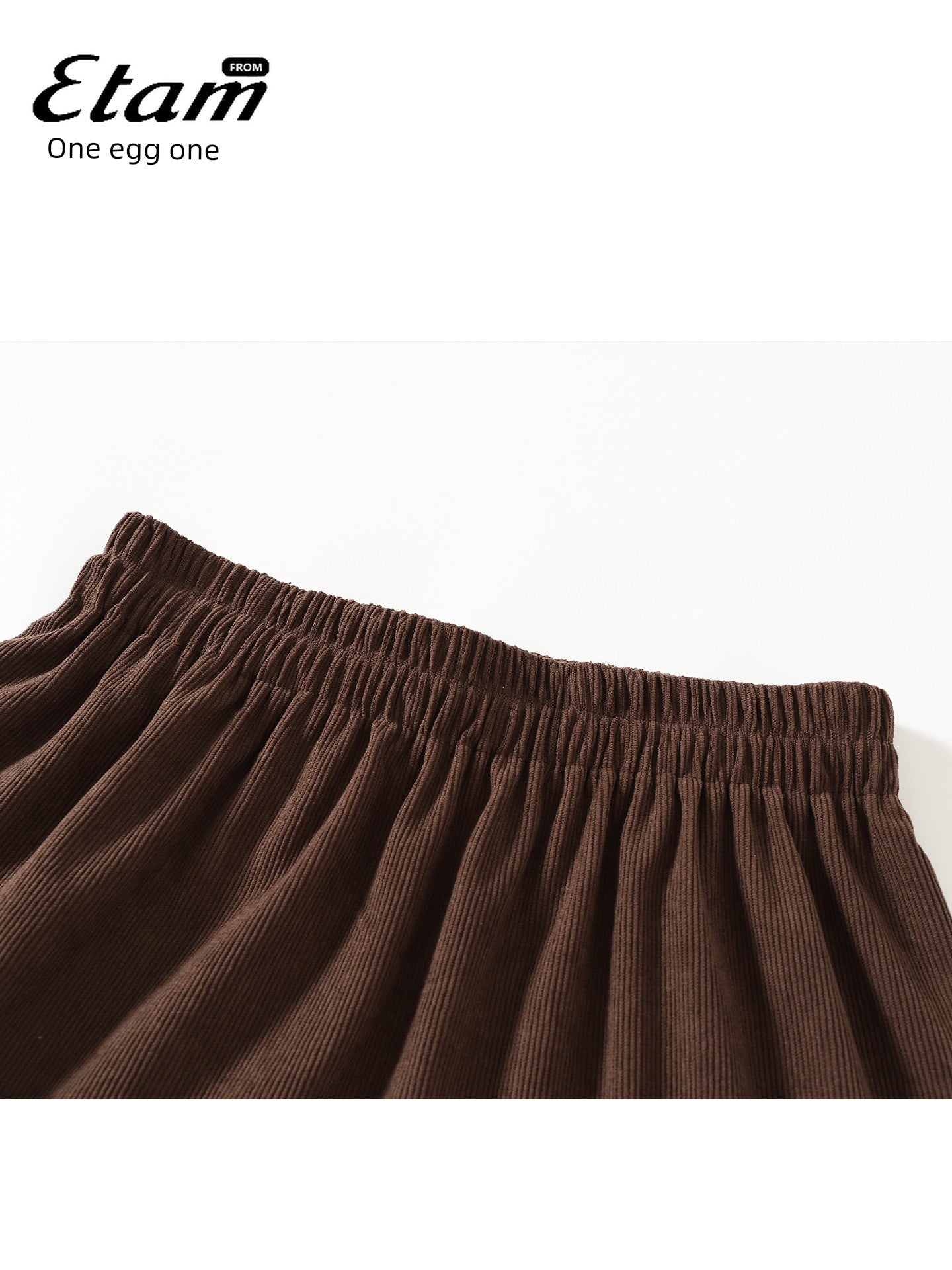 Aigetam Ruffled Cake Skirt for Women, New Autumn and Winter Elastic Waist Design, Mid-Length Long Skirt for Women