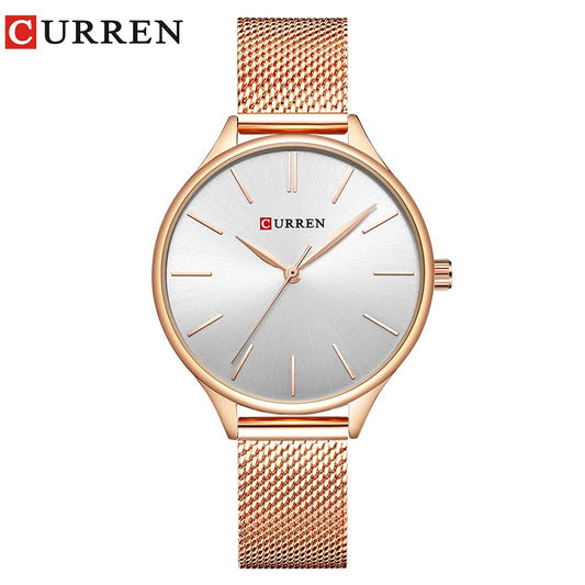 Fashion Dress Ladies Bracelet Watch Rose