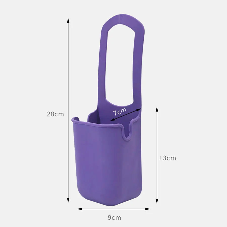 Baby Stroller Multifunctional Silicone Cup Holder Wheelchair Baby Stroller Bicycle Bottle Holder Bottle Storage Bag