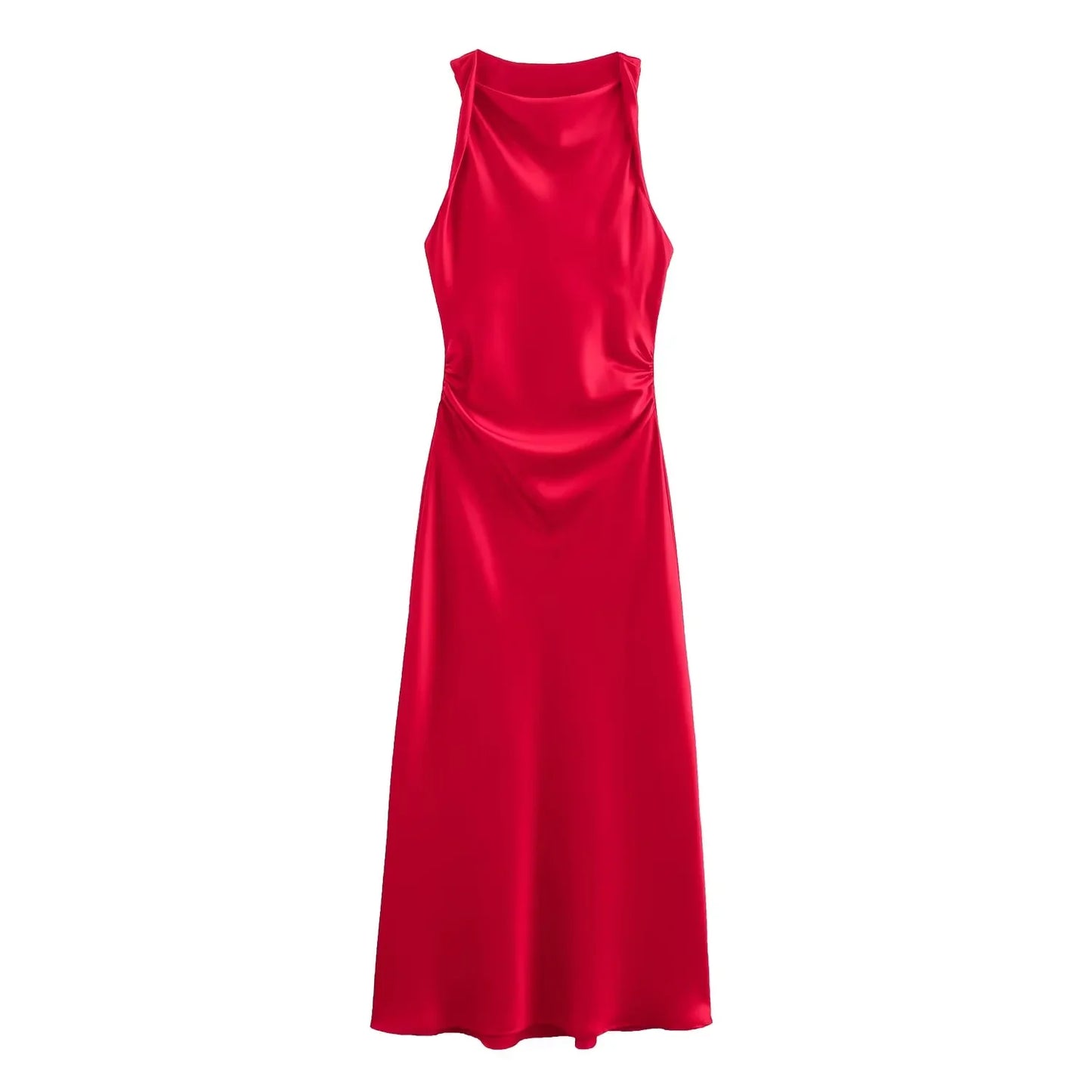 Satin Long Dresses for Women