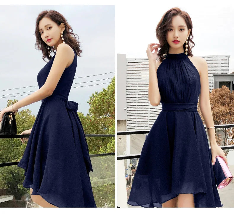 Ele ort Neline Evening Dr Women's New 2026 Faionable Fairy T Sle High End Polyester ort Dr for Par