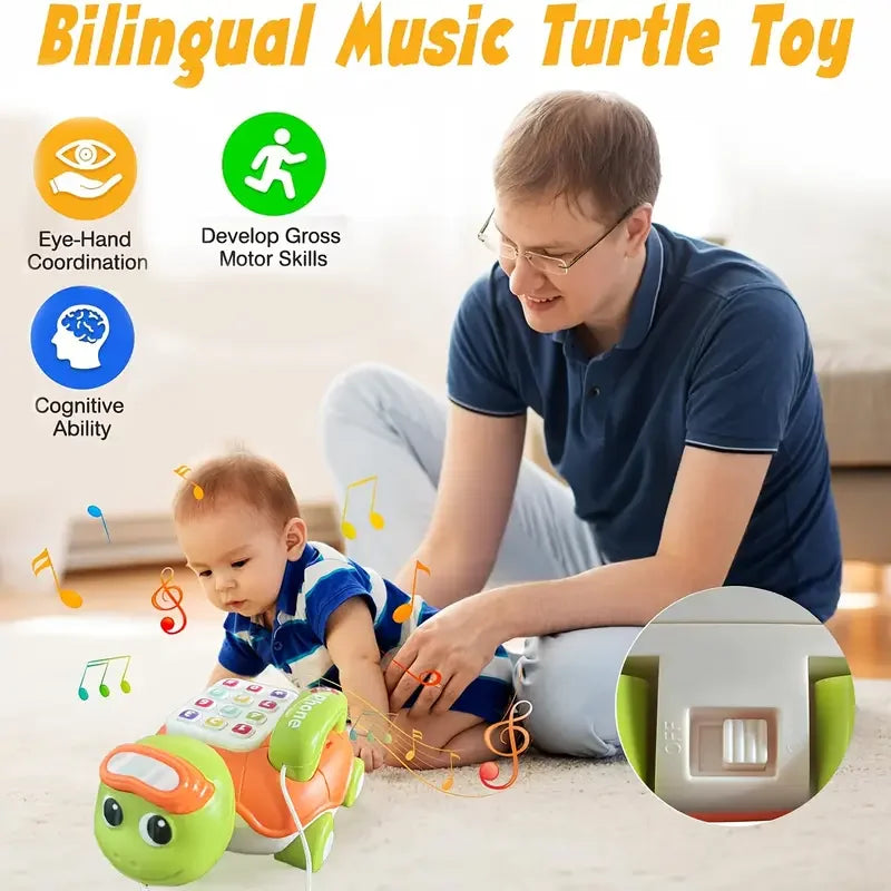 Montessori Educational Toys Baby Musical Bus