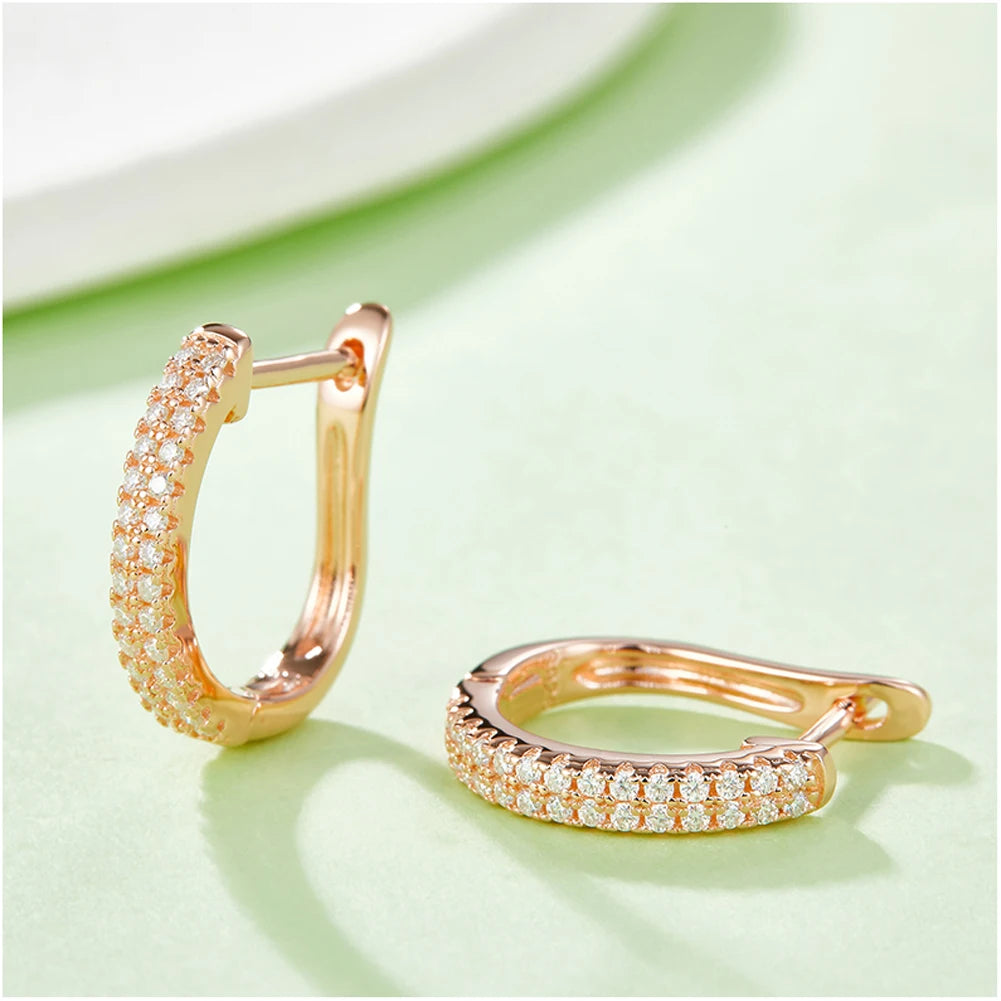 U-Shaped Earrings Hypoallergenic Gift For Her