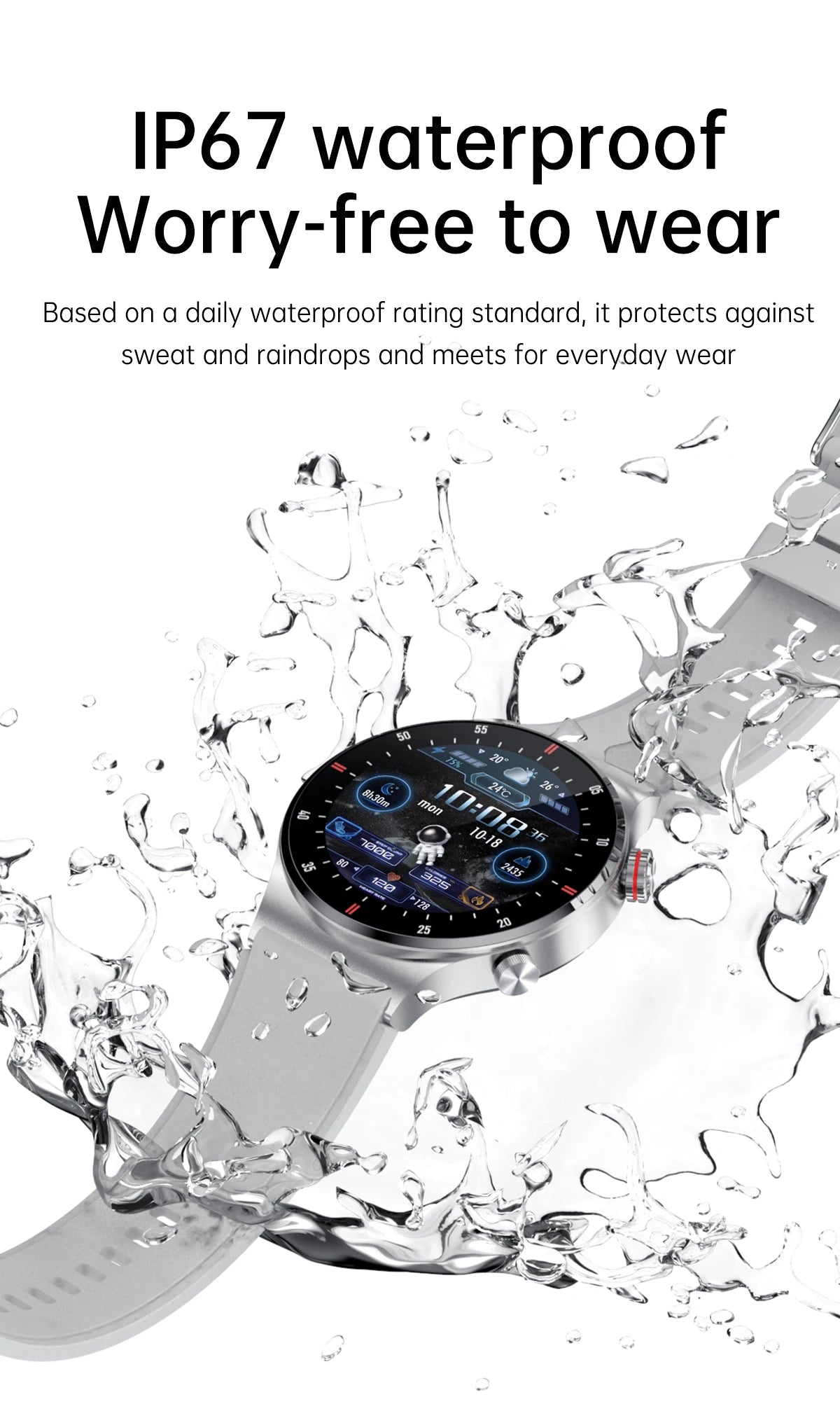 Luxury Smart Watches Men NFC BT Call Fitness Waterproof Sports Wrist Intelligent Smartwatches for Women Kids Xiaomi Huawei 2025