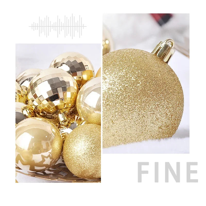36pcs 4cm Christmas Balls