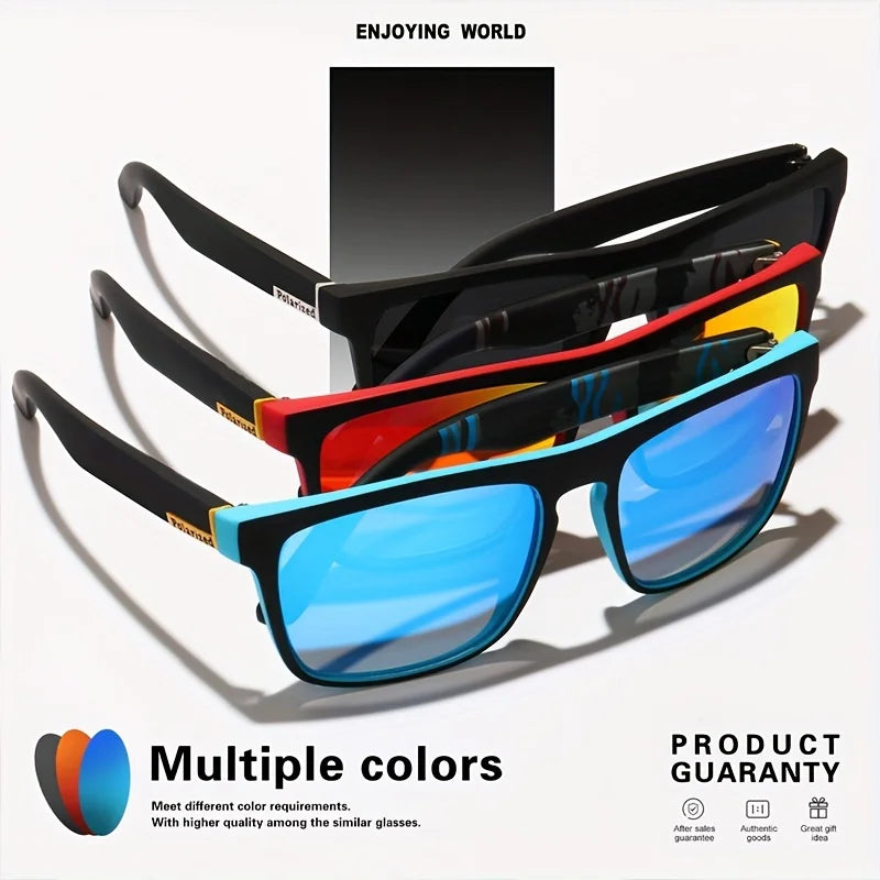 Fashion Vintage Square Polarized Sunglasses Men Women