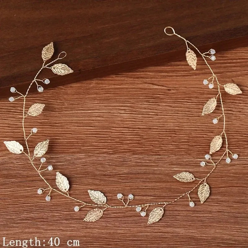 Women Headbands Hair Jewelry Wedding Hair Accessories For Women Pearl Rhinestone Headband Bride Tiara Hairbands Accessories