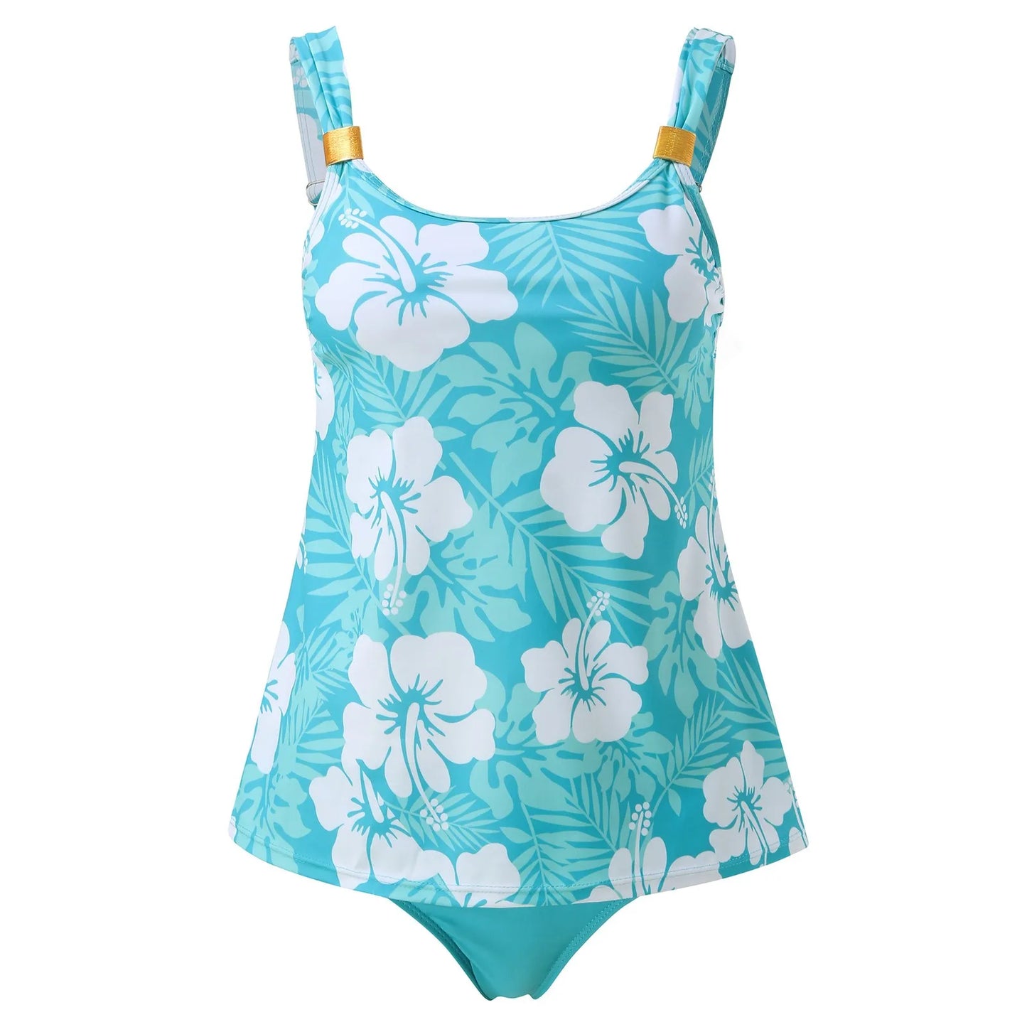 Two Piece Mesh Swimwear Tankini