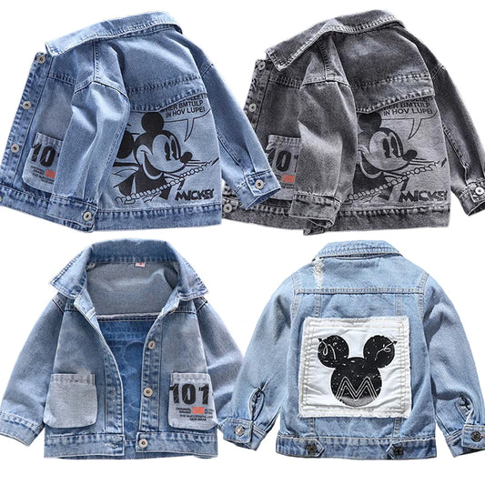 Cartoon Jean Jacket