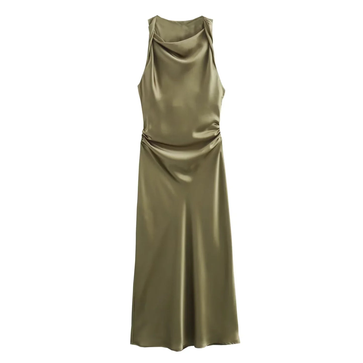 Satin Long Dresses for Women
