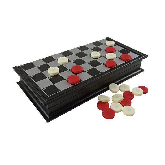 Checkers Game Set High-quality Checkers Folding Checkerboard 25*25 CM Chessboard 40 Checkers
