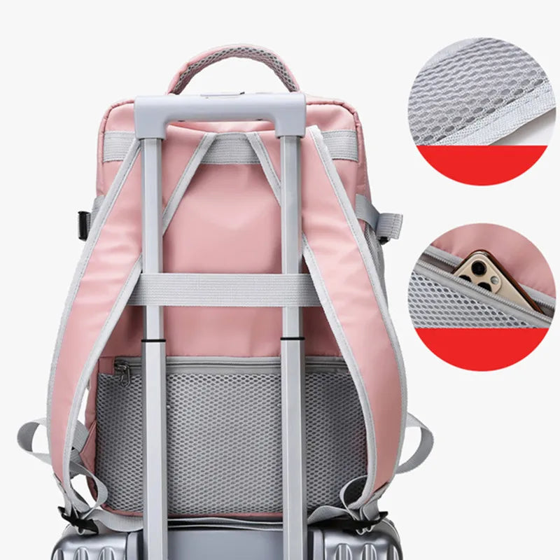 Travel Backpack Women Large Capacity Waterproof