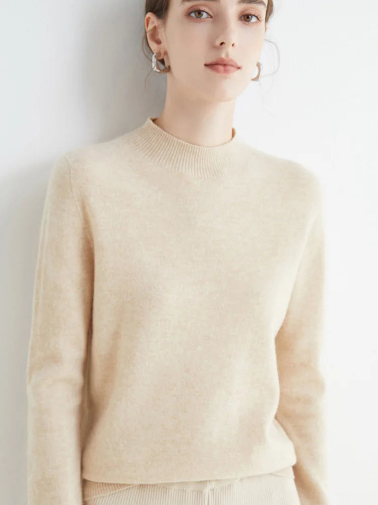 Women Casual Knitwear Female Clothing Basic Soft Tops