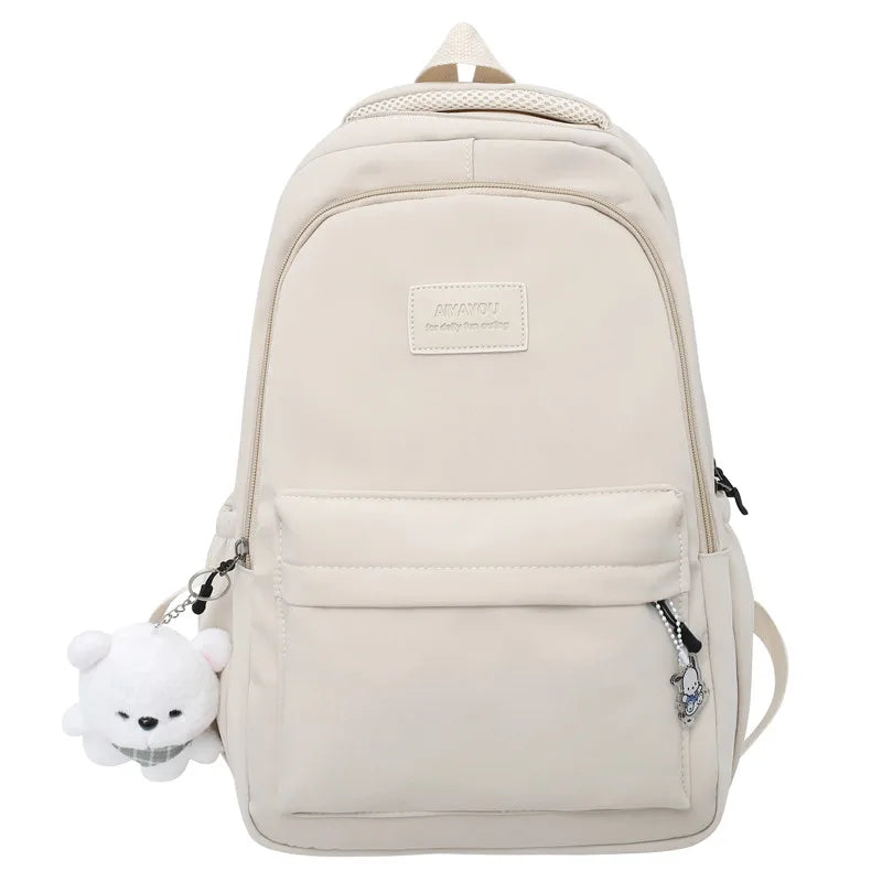 Waterproof College Backpack Trendy Women
