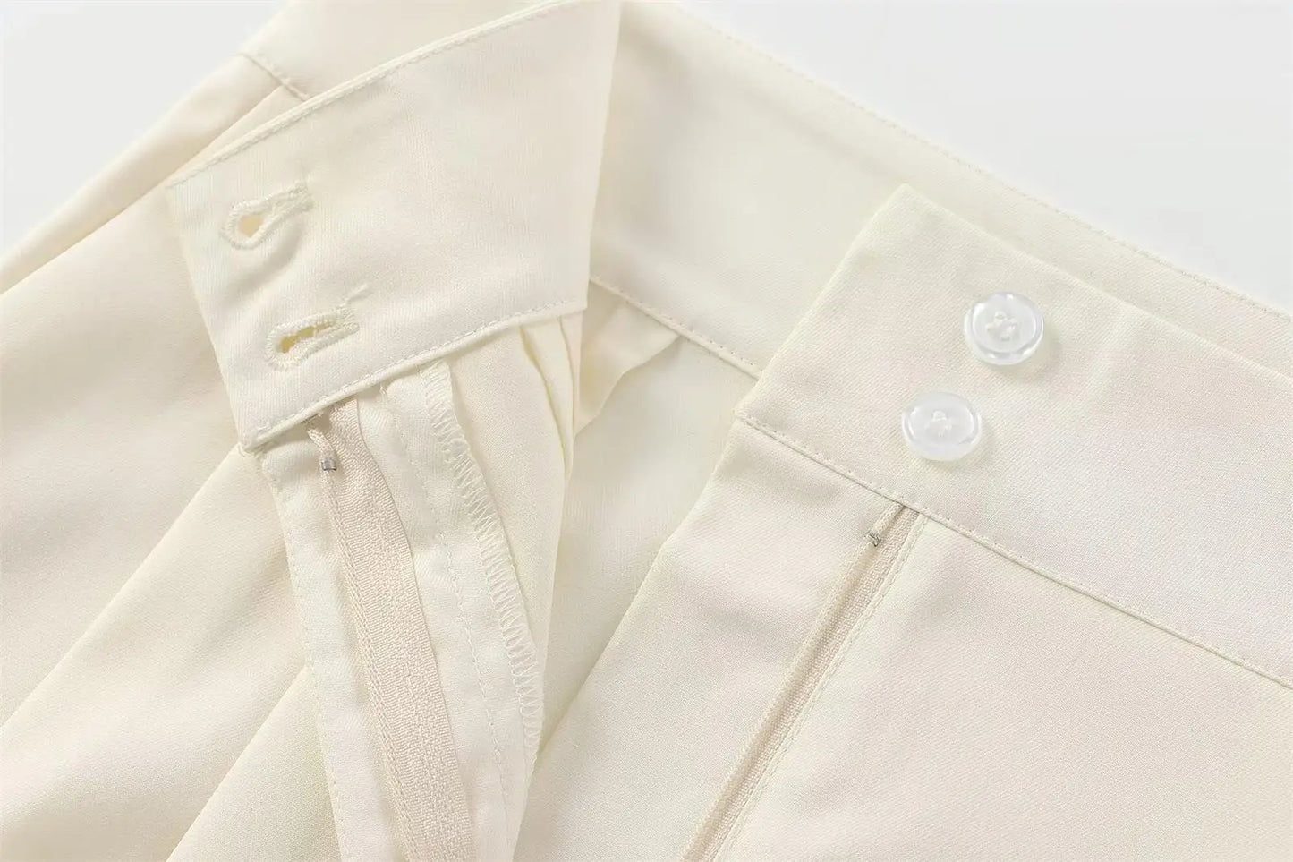 TFMLN Fashion Women's Trouser Suits Sleeveless V-Neck Top With Belt Straight Pants Sets.