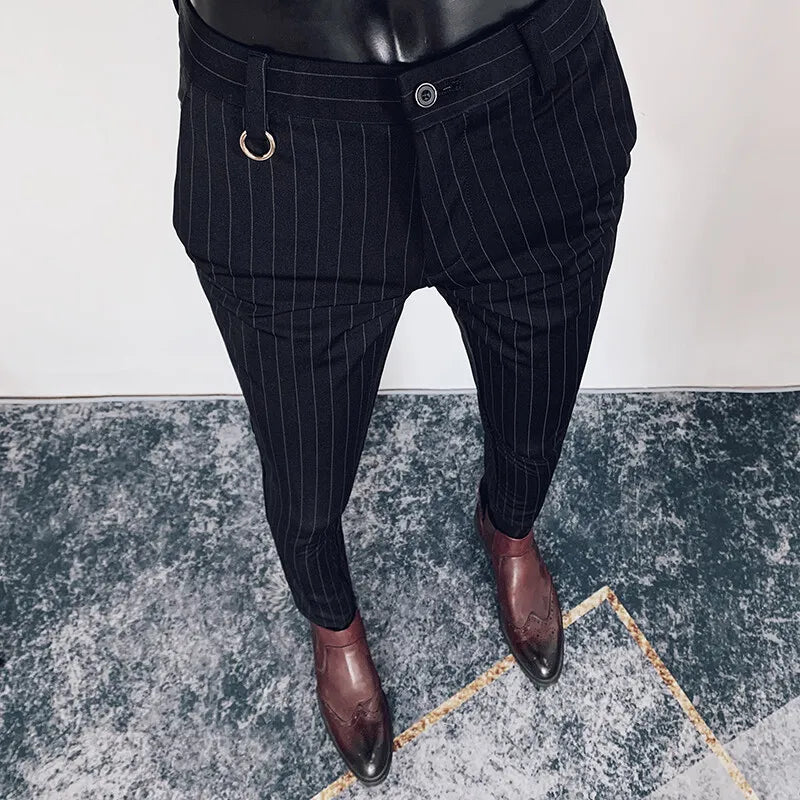 Men Suit Pants Formal Trousers