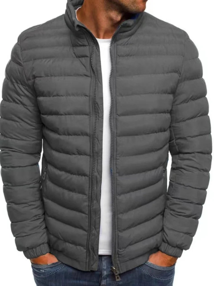 2024 Autumn And Winter Male Loose Overcoat Clothing Outdoor Casual Sportswear Fashion Streetwear Style Hooded Warm Zipper Jacket