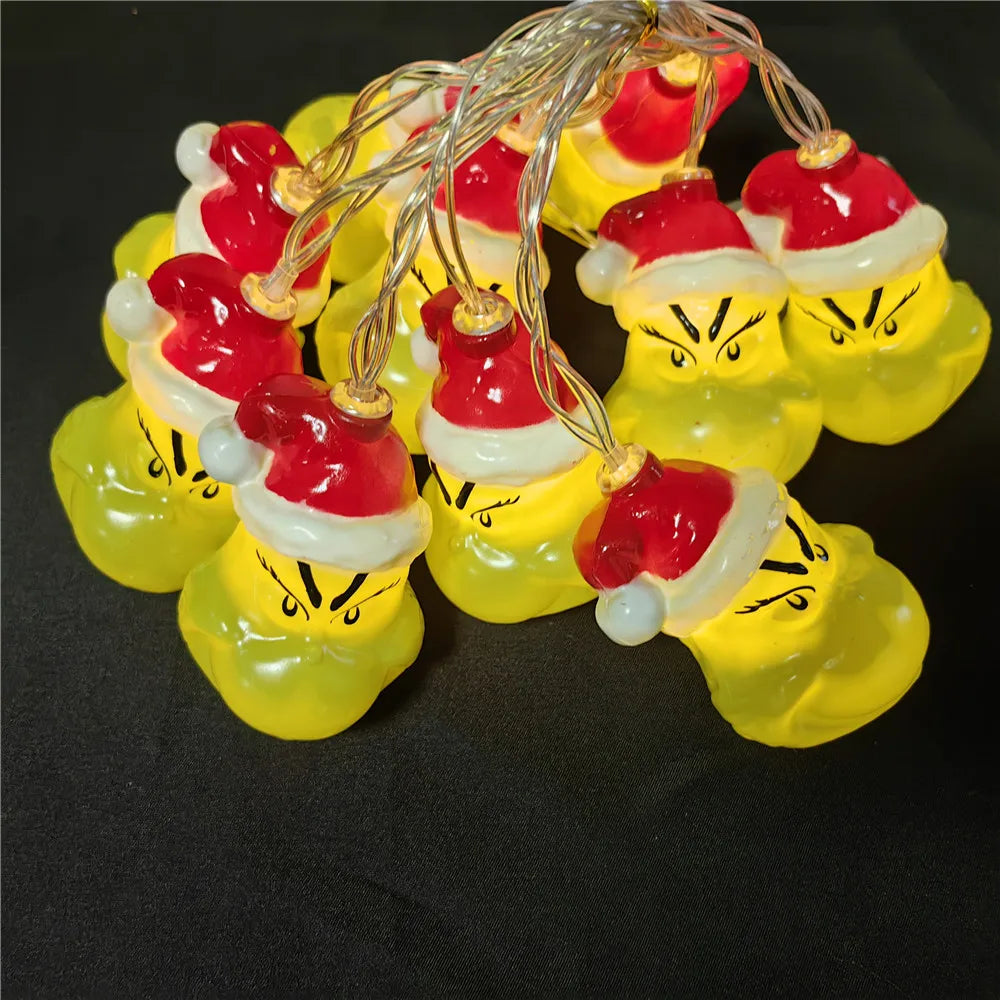 2025 Christmas LED Lights String Lights Decorations for Tree Home Garden Indoor Outdoor Beads Halloween Day Decor 704