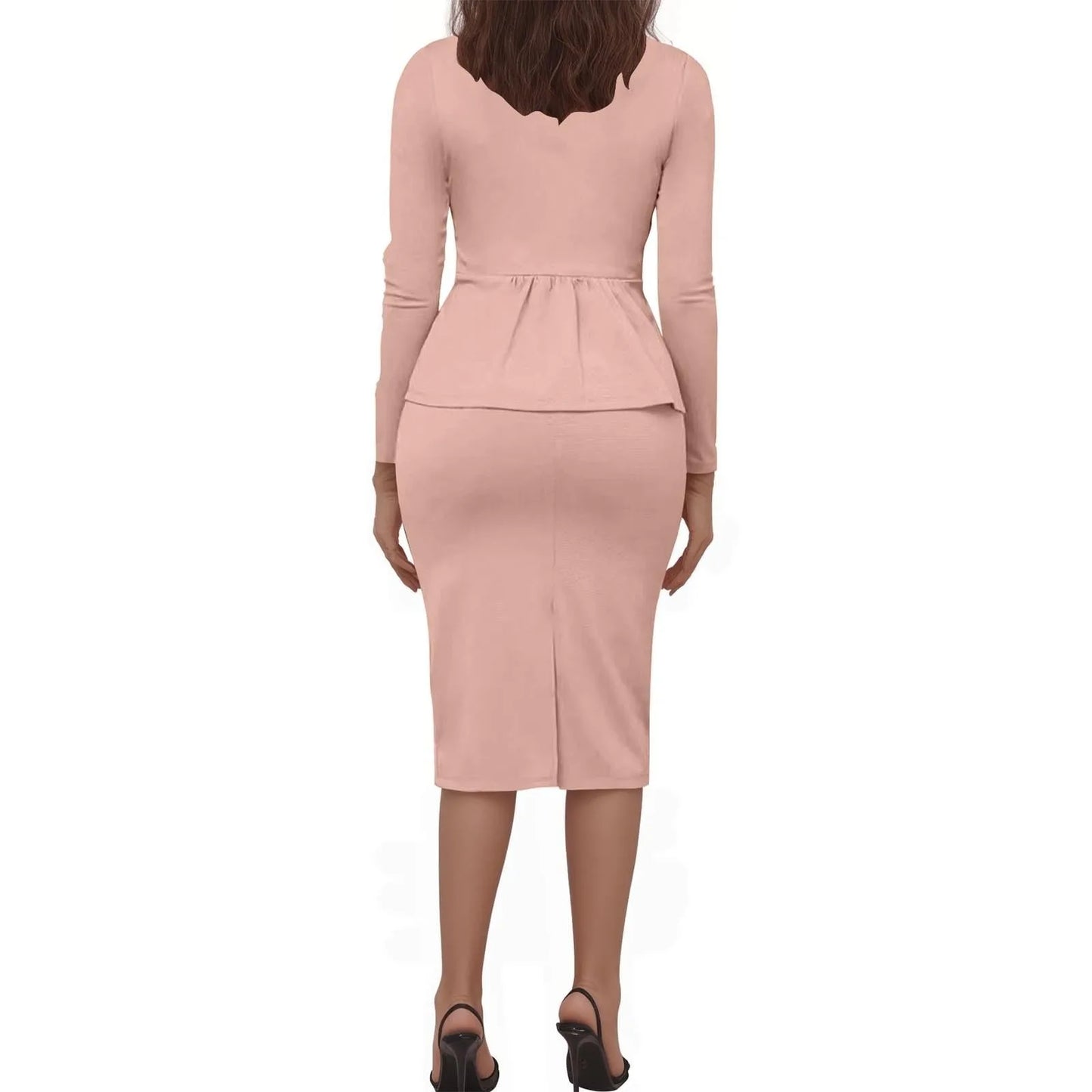 Women's Elegant Skirt Outfit 2 Piece Office Business Work Suits Festive