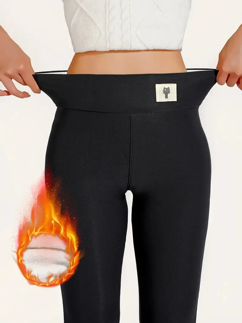 Winter Thicken Warm Leggings Women