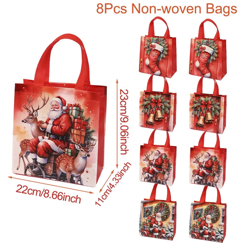 4pcs Christmas Gift Bags