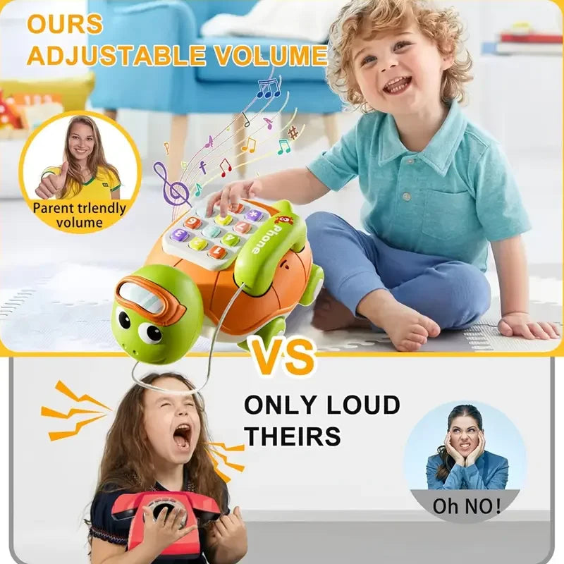 Montessori Educational Toys Baby Musical Bus