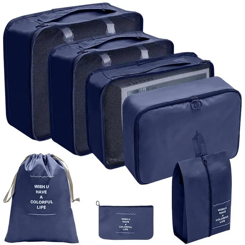 7/8/9/10 Pcs Set Travel Organizer Storage Bags