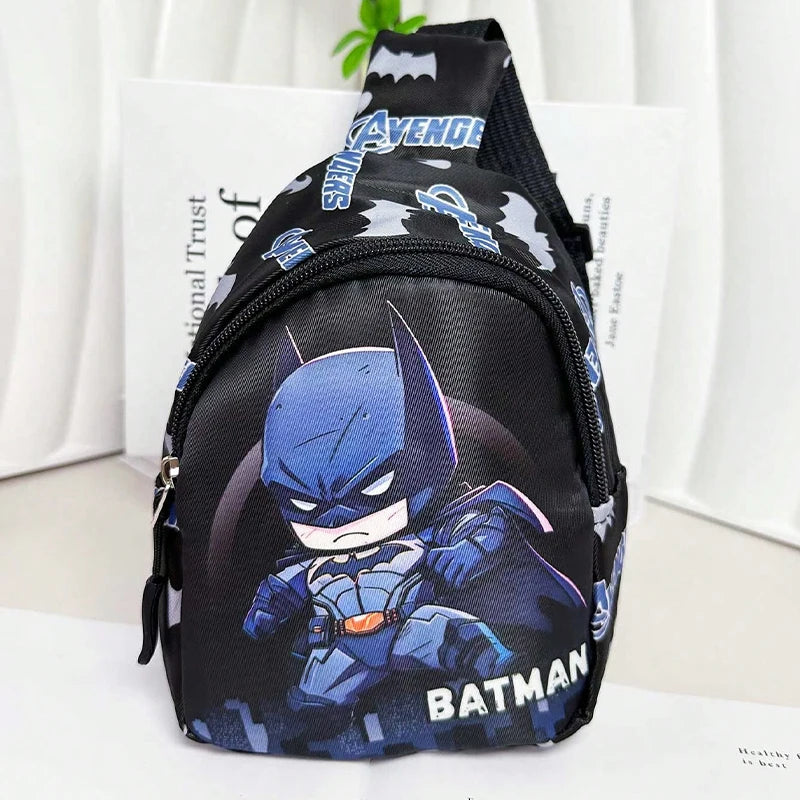 Spider Man Sling Chest Bag, Cartoon Anime Crossbody Bag, Fashionable Casual Shoulder Bag with Coin Purse for Daily Travel