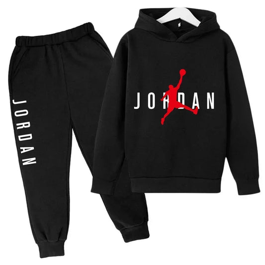 New Children's and Boys' Clothing Autumn Baby Girls' Clothing Children's Brand Hoodie 2 Pieces/Set Casual Sportswear