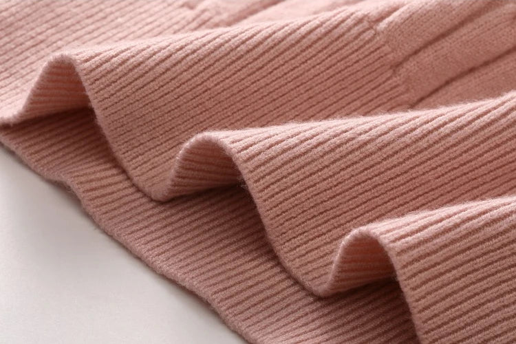 Women Cable-knit Thickening Sweater