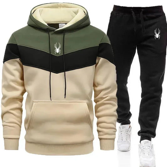 Men's Clothing Casual Sweatshirt Suit