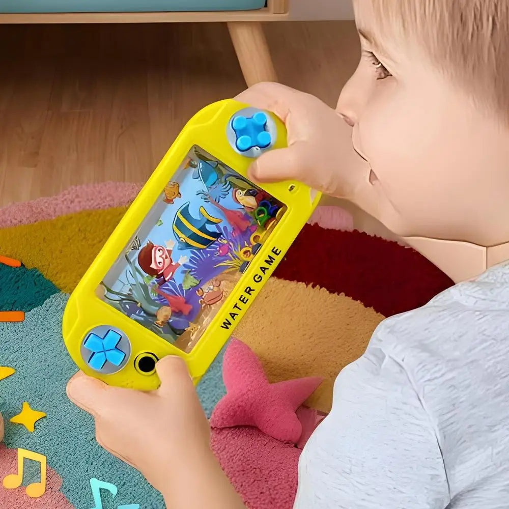 Stress relief toys Water Ring Game  Nostalgic Throwing Ring Toy  Handheld Water Games Toys Birthday for Kids