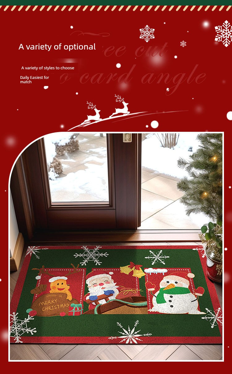 Christmas Decorations  Carpet Mat